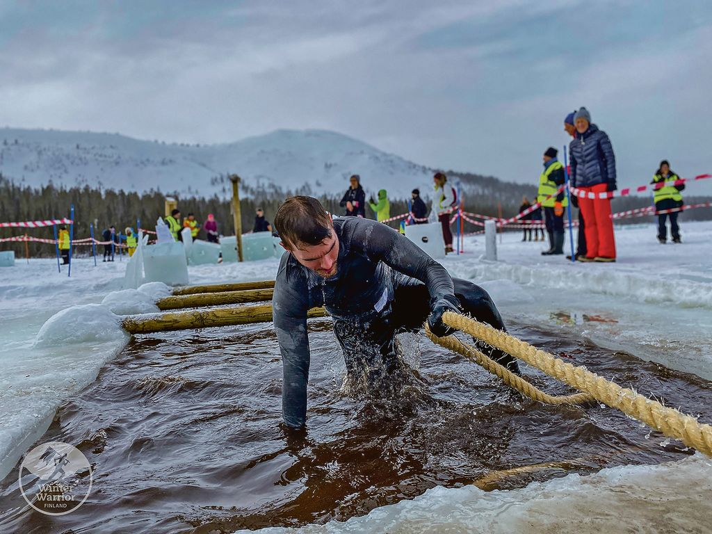 WWF-rata ei päästä osallistujia helpolla. Kuva: Winter Warrior Finland